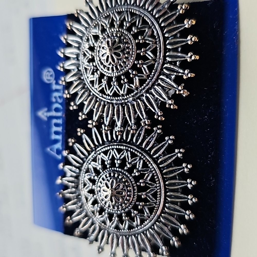 Oxidized earings